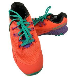 Merrell Womens Sz 8 Agility Peak Flex 3  Vibram Trail Running Shoes Colorful